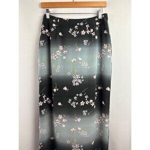 Jay Jacobs Womens Floral Gradient Skirt Size 7